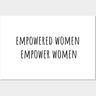 Empowered Women Posters and Art